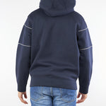 Felpa con cappuccio e logo 3D EM002885AF175451 UB118 EMPORIO ARMANI 