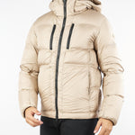 Giubbotto Beige Puffy con cappuccio e logo 12176ZN 731 COLMAR 