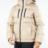 Giubbotto Beige Puffy con cappuccio e logo 12176ZN 731 COLMAR 