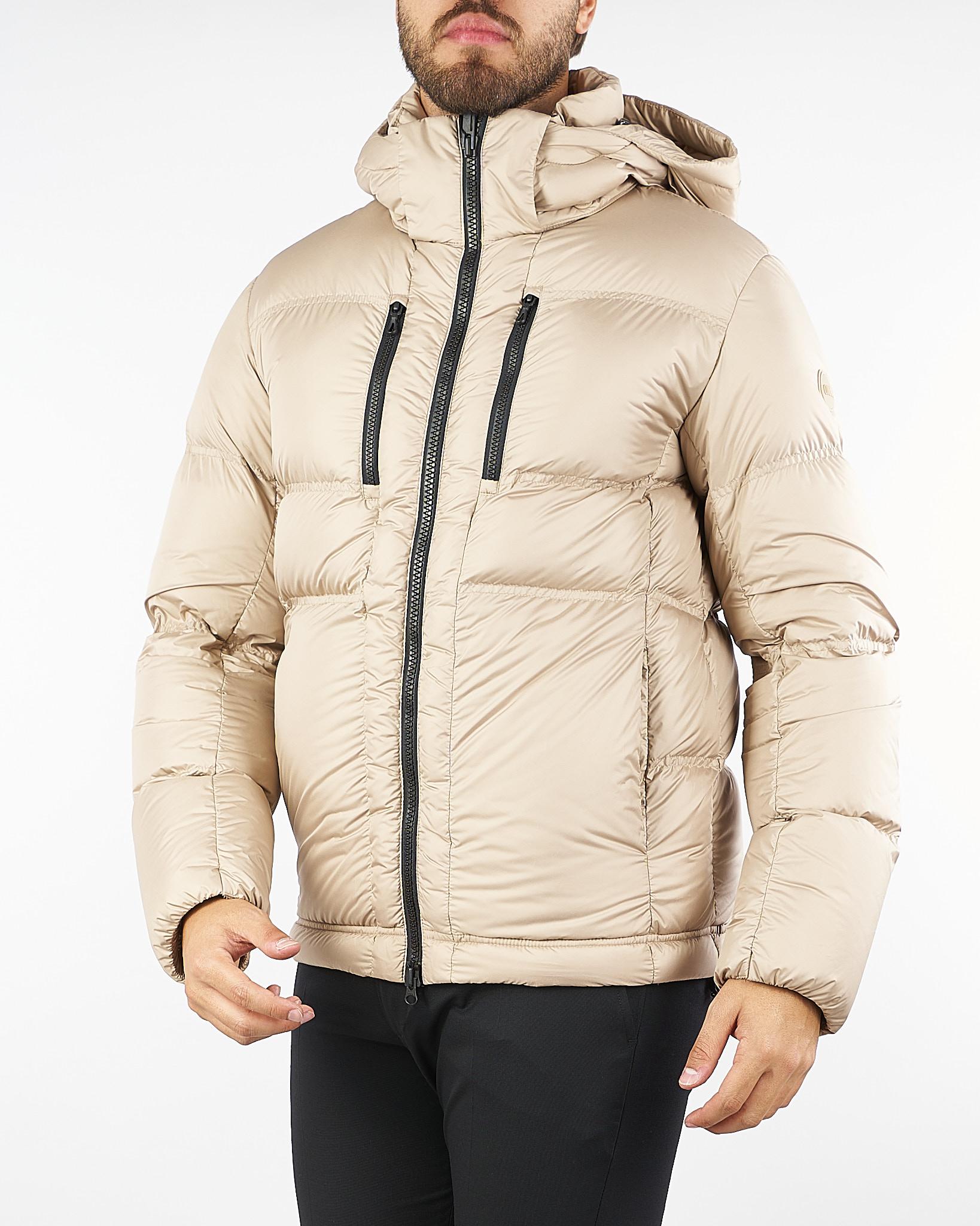 Giubbotto Beige Puffy con cappuccio e logo 12176ZN 731 COLMAR 