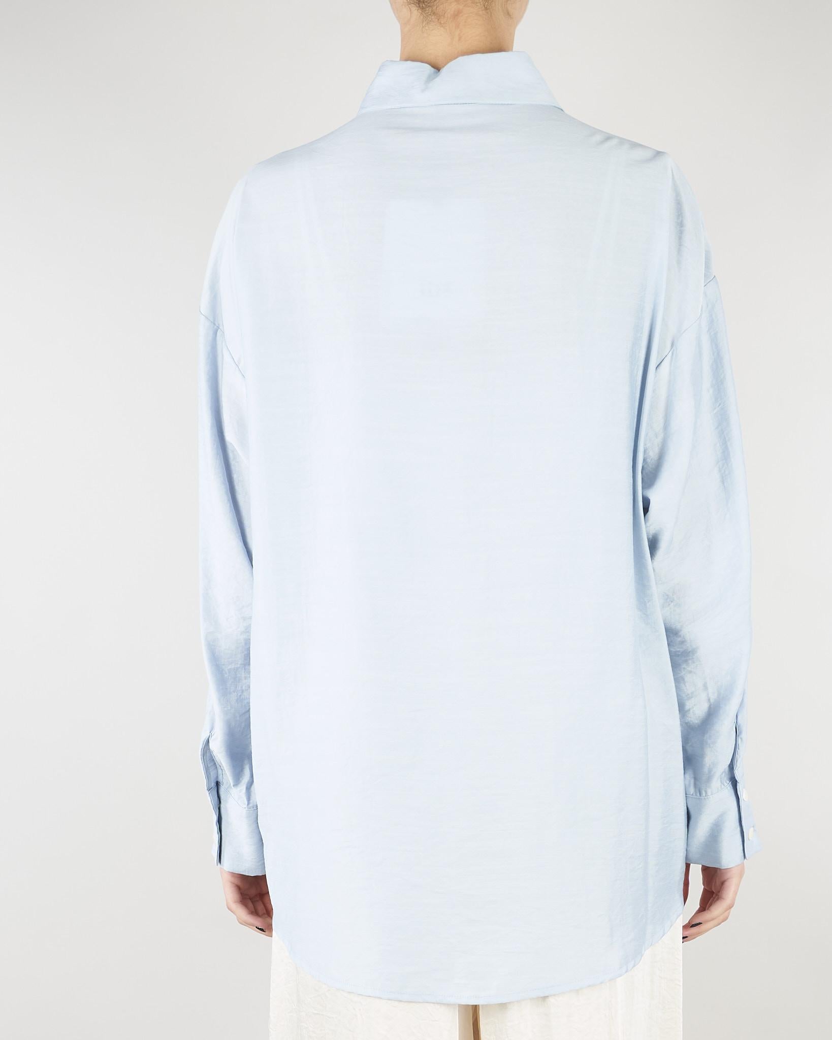 Camicia Celeste con nodo SS260055 25 ELEH 