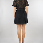 Abito Nero in pizzo NS303 99 NO SECRETS 