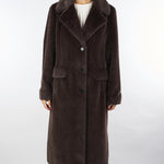 Cappotto Moro in ecopelliccia A9105684 39 CLIPS 