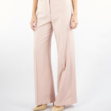 Pantalone Rosa palazzo in lana VISIVO 4 MAX MARA WEEKEND 