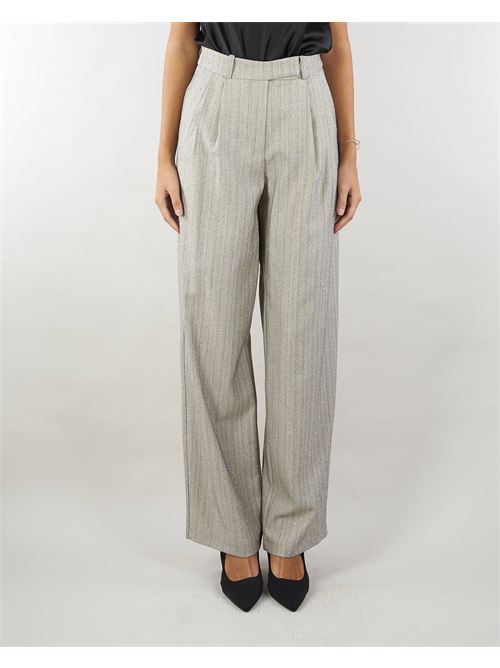 Striped pants with rhinestone all over Actualee ACTUALEE | Pants | ACT13123PA296398