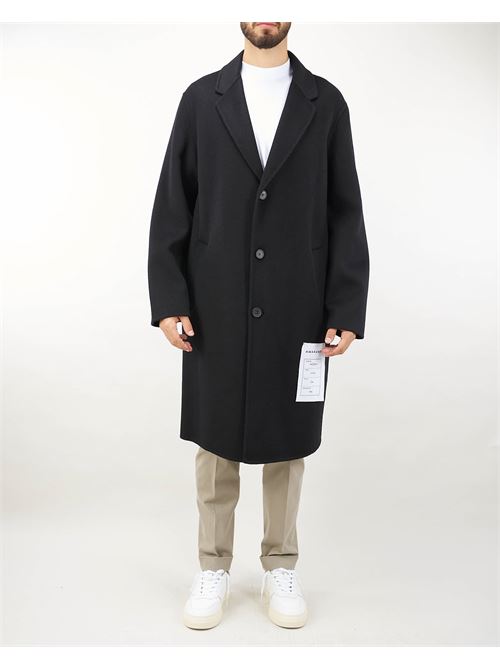 Wool and cashmere blend relaxed fit coat Amaranto AMARANTO | Coat | B6S000199