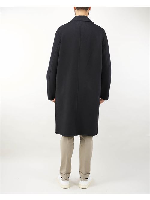 Wool and cashmere blend relaxed fit coat Amaranto AMARANTO | Coat | B6S000199