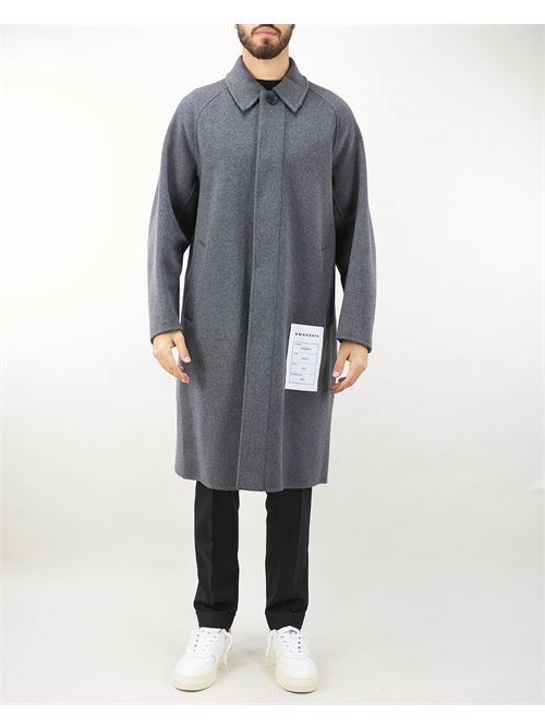 Wool and cashmere blend coat Amaranto AMARANTO | Coat | B6S001393M