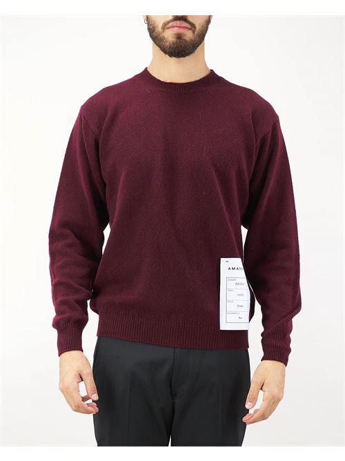 Wool and cashmere blend sweater Amaranto AMARANTO | Sweater | B9S008738M