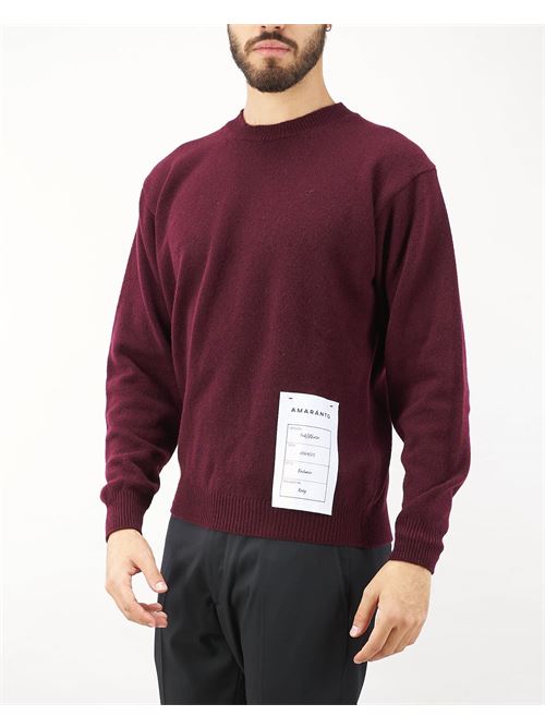 Wool and cashmere blend sweater Amaranto AMARANTO | Sweater | B9S008738M