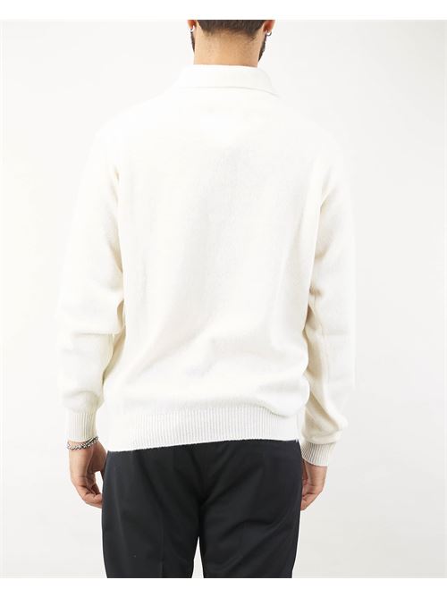 Wool and cashmere blend polo Amaranto AMARANTO | Sweater | B9S0088S02M