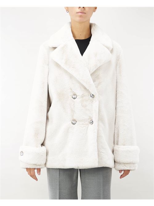 Cappotto corto in faux fur Blugirl by Bluemarine BLUGIRL | Pelliccia | RF4035E088544002