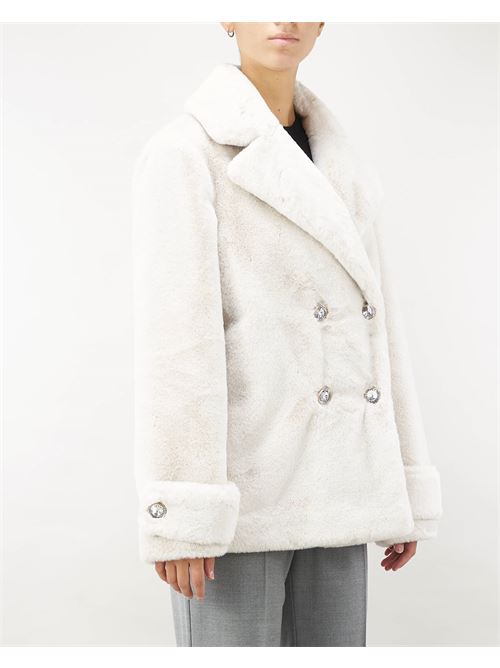 Cappotto corto in faux fur Blugirl by Bluemarine BLUGIRL | Pelliccia | RF4035E088544002