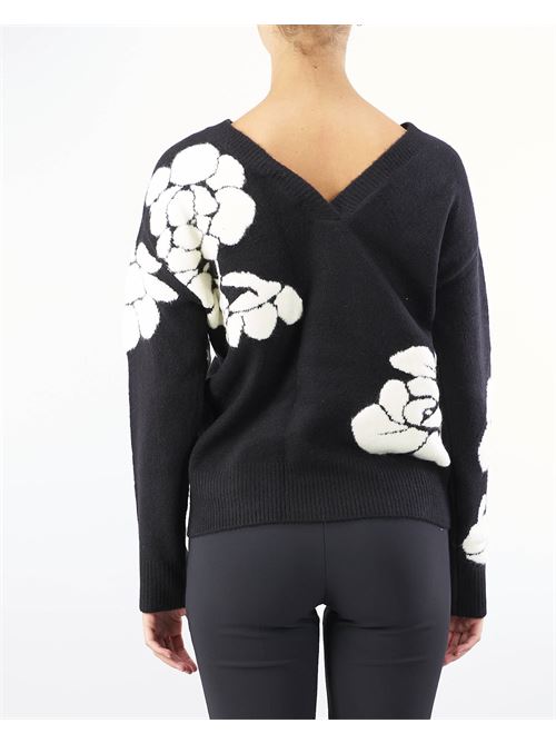 Sweater with roses Blugirl by Bluemarine BLUGIRL | Sweater | RF4045MA87O03R03