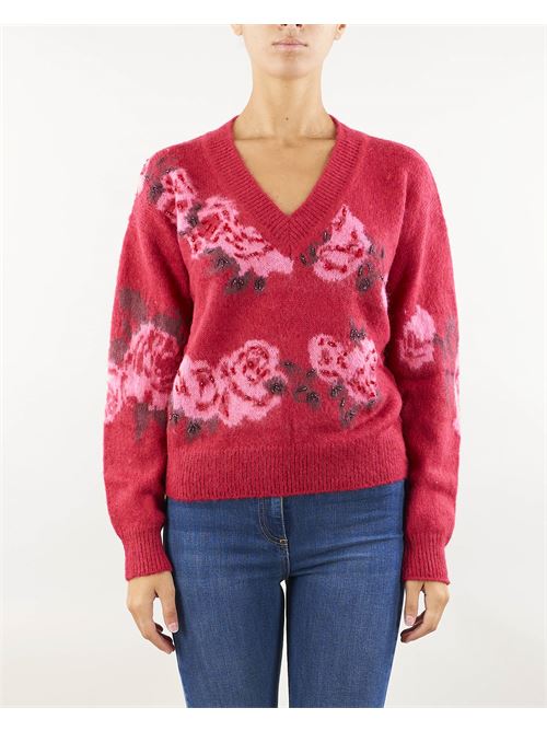 Jacquand blend wool sweater Blugirl by Bluemarine BLUGIRL | Sweater | RF4146MA881N9491