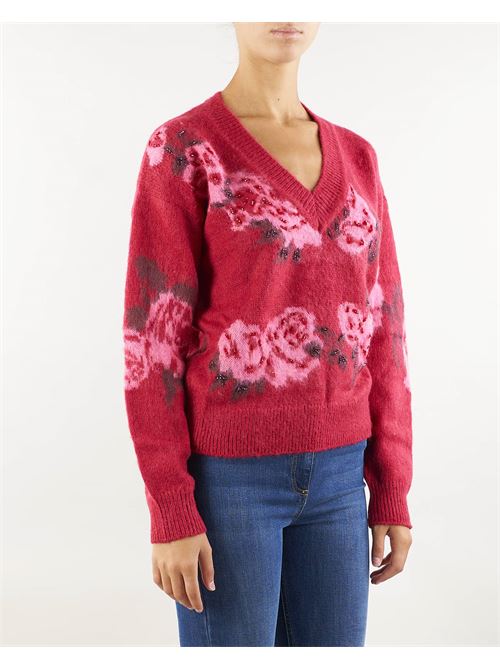 Jacquand blend wool sweater Blugirl by Bluemarine BLUGIRL | Sweater | RF4146MA881N9491