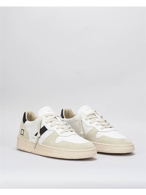 Court 2.0 Natural White Black Sneakers D.A.T.E. DATE | Sneakers | M411C2NTWBWB