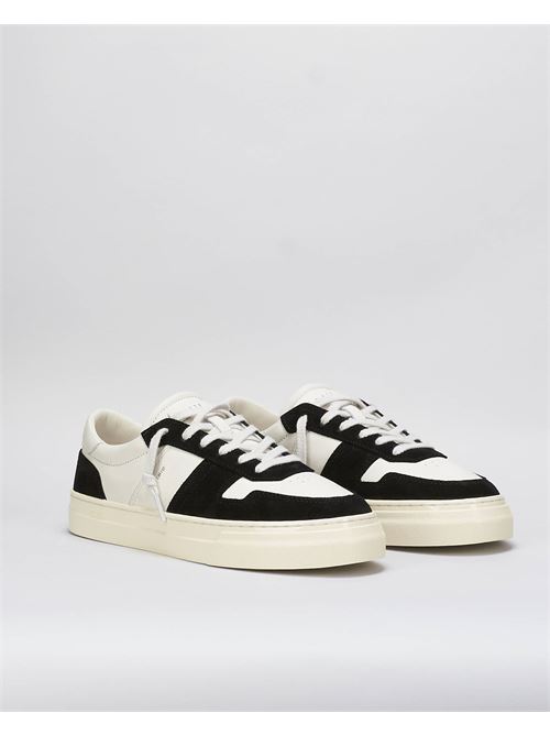 White Black Bicolor Studio Sneakers D.A.T.E. DATE | Sneakers | M411SDBCWBWB