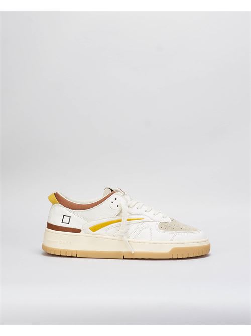 Natural White Cuoio Torneo Sneakers D.A.T.E. DATE | Sneakers | M411TONTWIWI