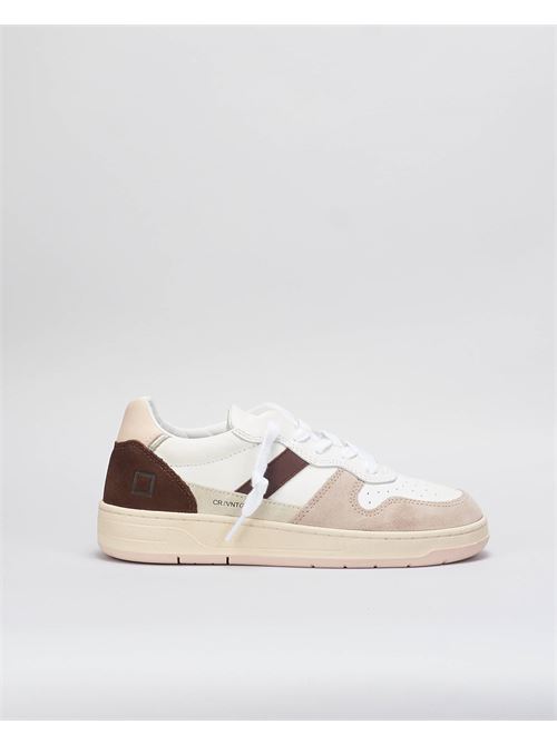 Sneakers Court 2.0 Vintage Calf White Pink D.A.T.E. DATE | Sneakers | W411C2VCWPWP