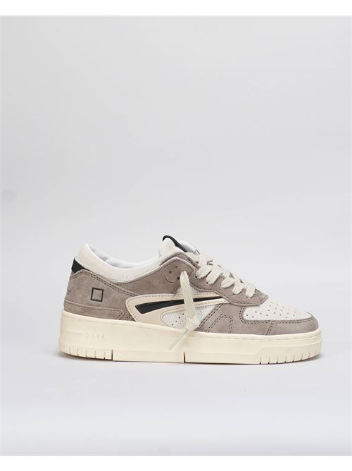 Taupe Stripe Torneo Sneakers D.A.T.E. DATE | Sneakers | W411TOSRTATA