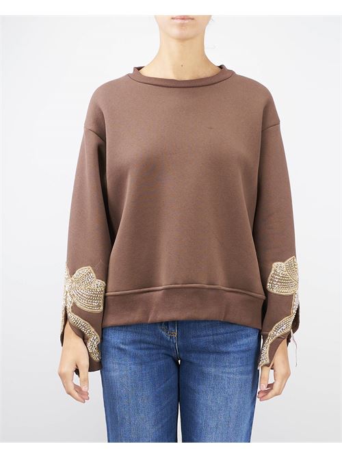 Sweatshirt with embroidered sleeves Dixie DIXIE |  | F698K0371880