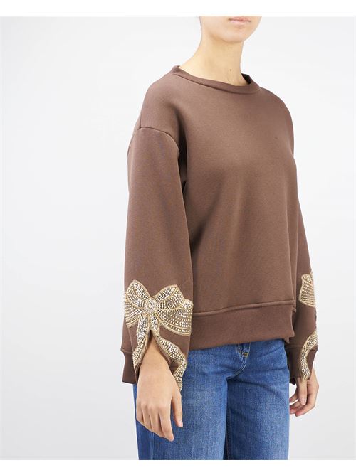 Sweatshirt with embroidered sleeves Dixie DIXIE |  | F698K0371880