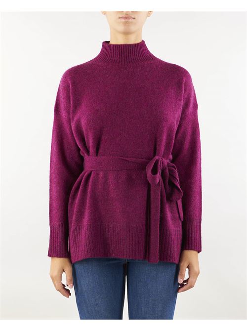 Turtleneck sweater with belt Icona ICONA | Sweater | QI5NT0048004