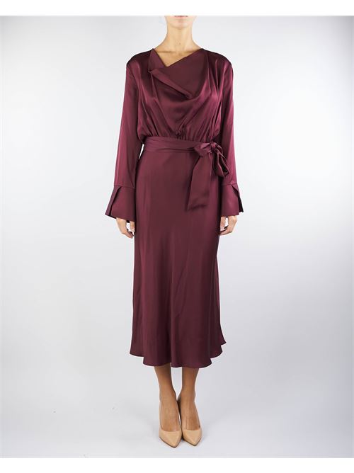 Midi dress with bow details Imperial IMPERIAL | abito | ADPZIEC80