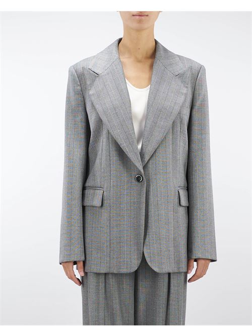 Blazer a righe con singolo bottone Imperial IMPERIAL | Giacca | JAJ8IAO98