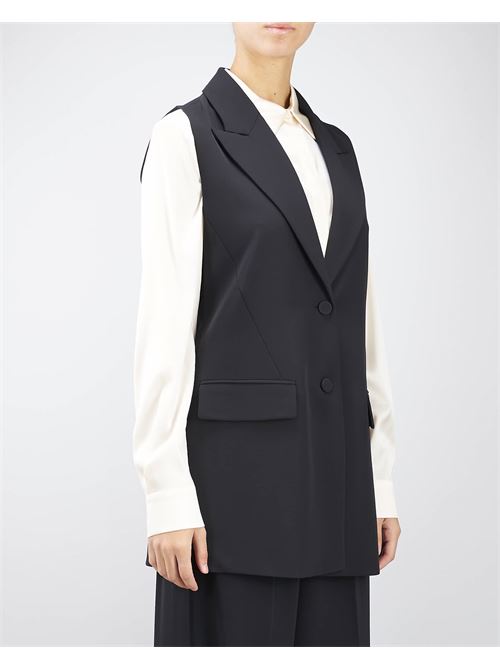 Gilet con revers e due bottoni Imperial IMPERIAL | Gilet | LC25IJX99