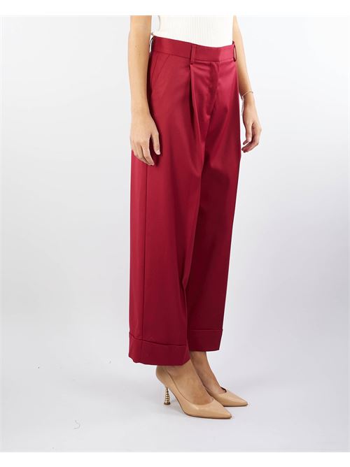 Wide leg trousers with high cuffs Imperial IMPERIAL | Pants | P5G8IEQ50