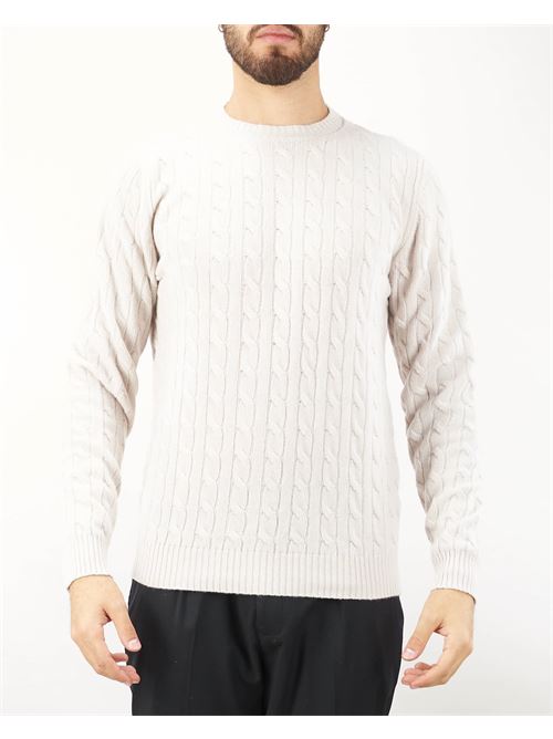 Pure wool and cashmere jacquard sweater Jeordie's JEORDIE'S | Sweater | 10700110