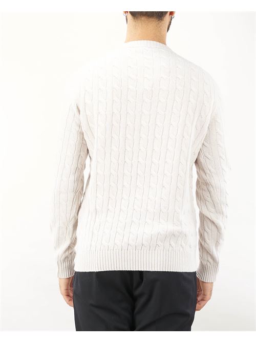 Pure wool and cashmere jacquard sweater Jeordie's JEORDIE'S | Sweater | 10700110