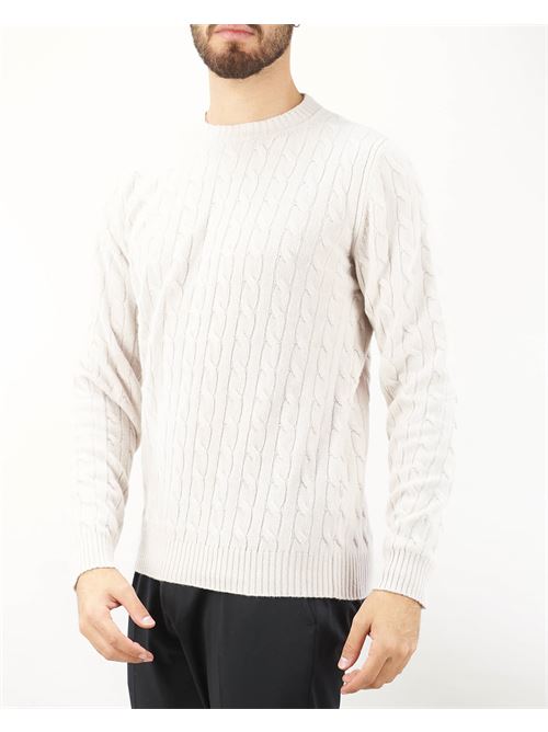 Pure wool and cashmere jacquard sweater Jeordie's JEORDIE'S | Sweater | 10700110