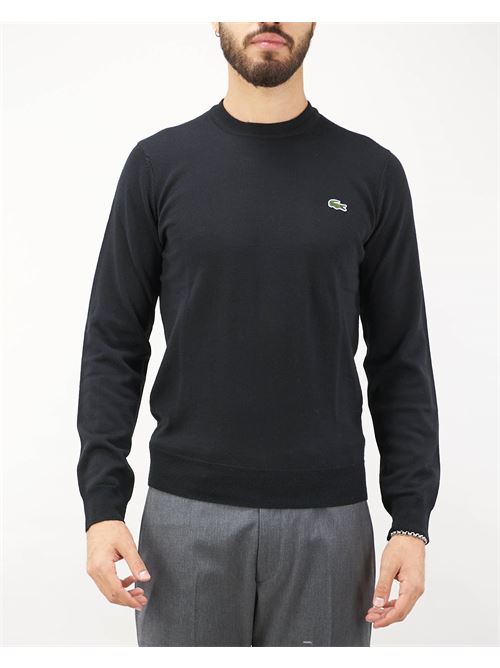 Virgin wool sweater with logo Lacoste LACOSTE | Sweater | AH3225031