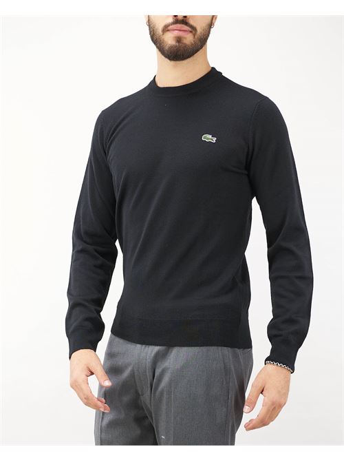 Virgin wool sweater with logo Lacoste LACOSTE | Sweater | AH3225031