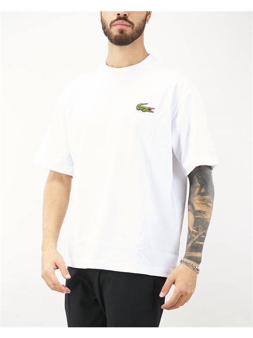 Loose fit t-shirt with maxi logo Lacoste LACOSTE | T-shirt | TH2745001