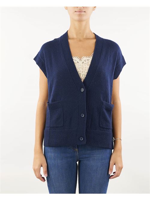 Wool and cashmere blend vest Nenette NENETTE | Cardigan | CHESTER405