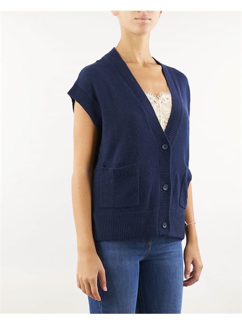 Wool and cashmere blend vest Nenette NENETTE | Cardigan | CHESTER405