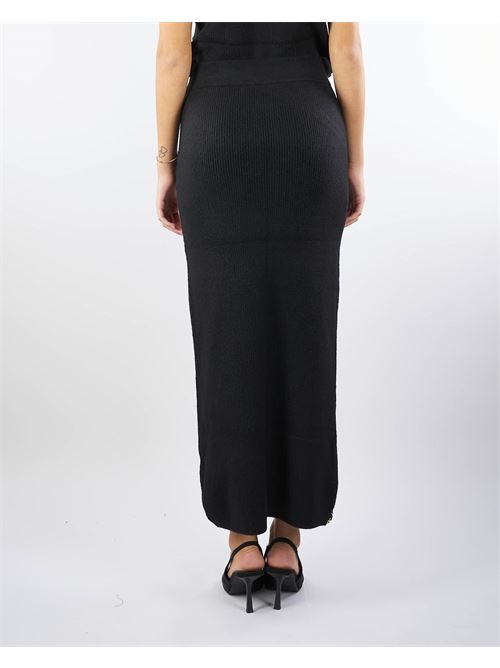 Watt knitted skirt with chain Nenette NENETTE | Skirt | WATT700