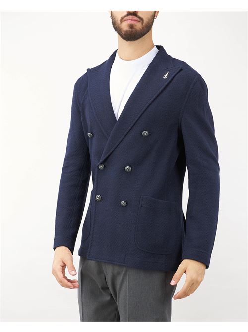 Double breasted knitted jacket Paoloni PAOLONI | Jacket | 3711G967Y24157289