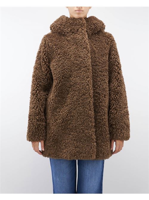 Giubbotto Lamb Hood Wom Jkt RRD RRD | Giubbotto | W2457184