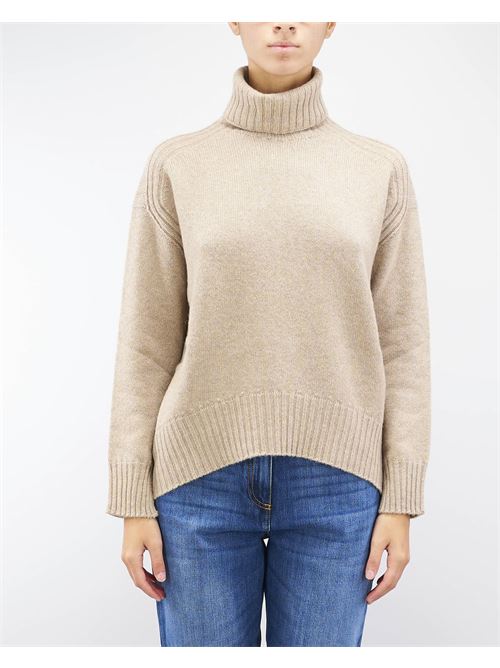 Pure wool and cashmere turtleneck Vanise' VANISE' | Sweater | V3850475