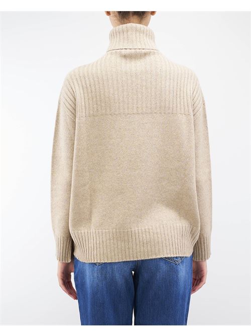 Pure wool and cashmere turtleneck Vanise' VANISE' | Sweater | V3850475