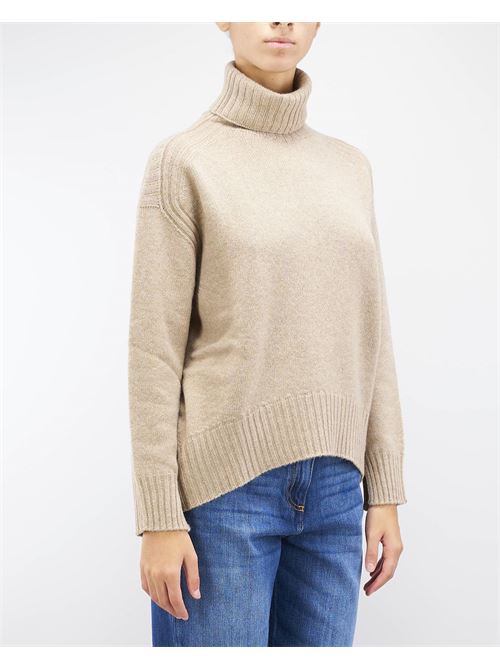 Pure wool and cashmere turtleneck Vanise' VANISE' | Sweater | V3850475