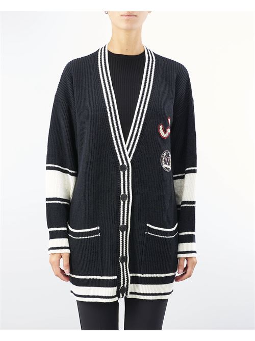 Cardigan Lungo con Patch Vicolo VICOLO | Cardigan | 77067S99