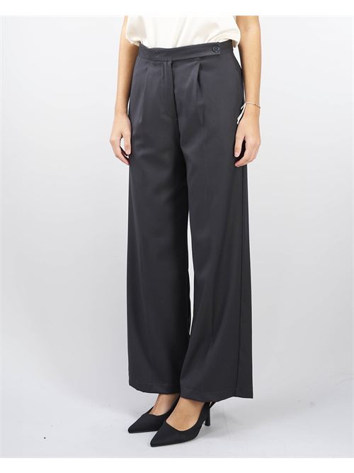 Pantalone wide leg con pences Vicolo VICOLO | Pantalone | TS146398