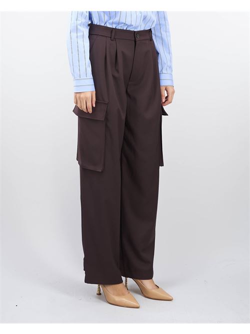 Pantalone Cargo con Cinturini sul Fondo Vicolo VICOLO | Pantalone | TS169685