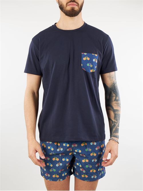 T-shirt con taschino Gallo GALLO | T-shirt | AP51494912679
